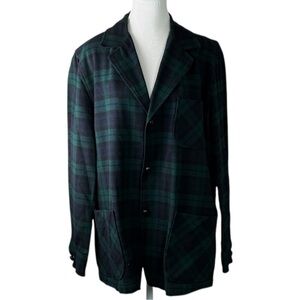 1960s Pendleton Blackwatch Plaid Wool Jacket Blazer USA Made Women’s M
